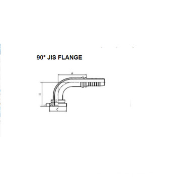 90° JIS-Flansch 88191